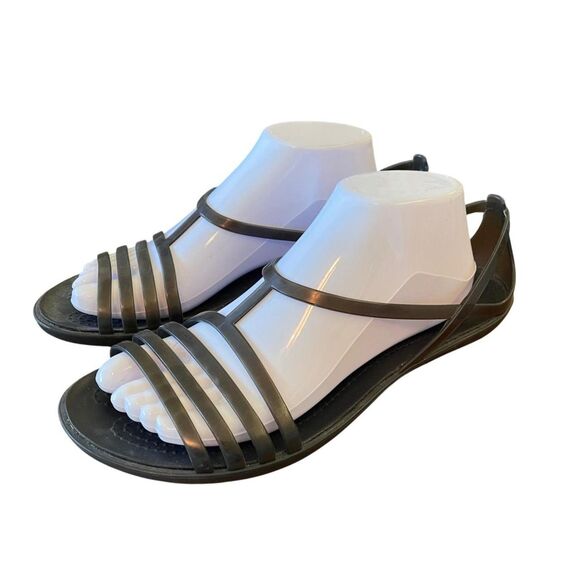 CROCS Shoes - Crocs Isabella Strappy Sandal Jelly Huarache Comfort Waterproof Casual Summer 9
